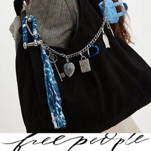 Free People Bobbi Suede Slouchy Tote Bag❤️ NWOT